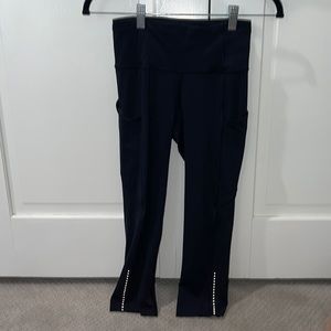 Lululemon Fast and Free Crop 19” Reflexive Legging